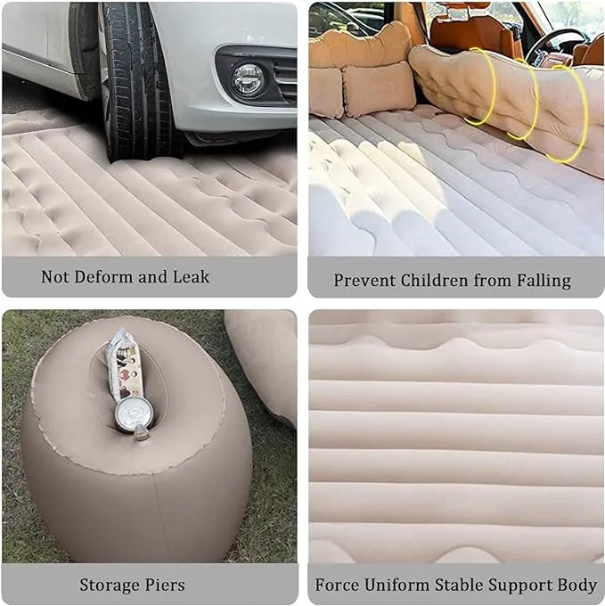 60% Discount | Portable and Comfortable Car Bed Air Cushion